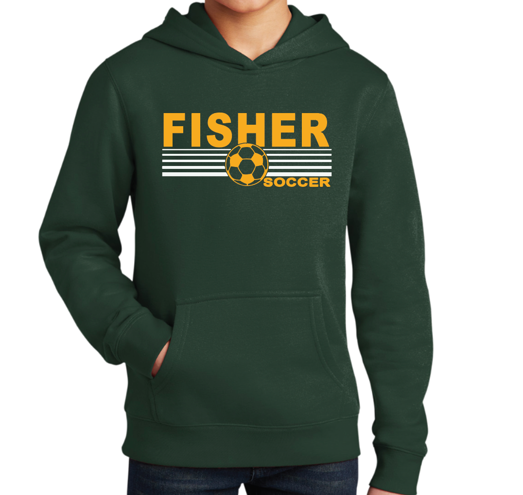 RJ FISHER Soccer Classic Cotton Hoodie